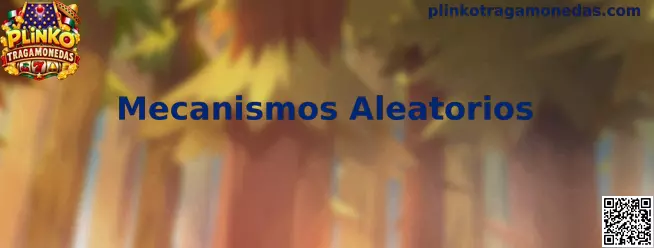 Representación de mecanismos aleatorios y recorrido de fichas en Plinko Tragamonedas