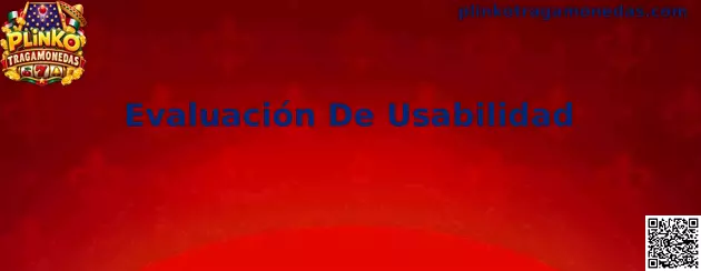 Evaluación de usabilidad de una interfaz de Plinko Tragamonedas