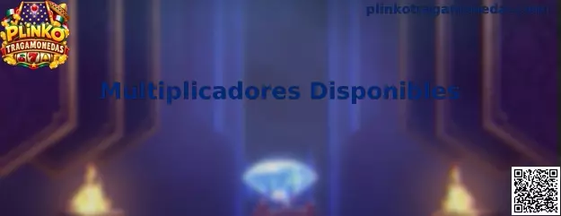 Multiplicadores Disponibles en tablero Plinko Tragamonedas